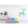 Samolepka na zeď Pohádkový Les - Jelen