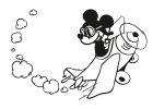 Detské samolepky Mickey Mouse