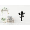 Samolepka na zeď Kaktus (Velikost (šířka x výška) 20x30cm, Barevná varianta Bílá)