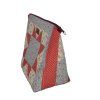 taška na zip - patchwork