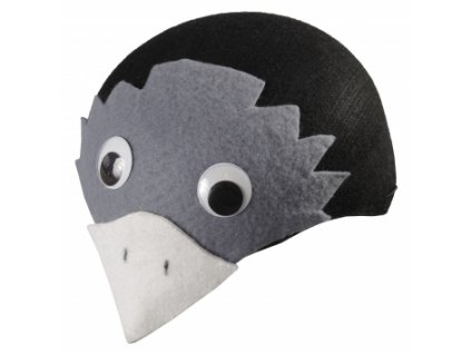 6428 Maska čiapka holub