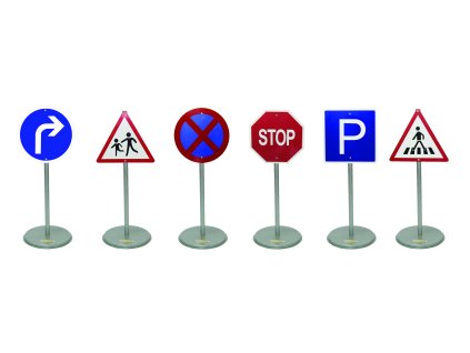 Traffic Sign,6pcs/English