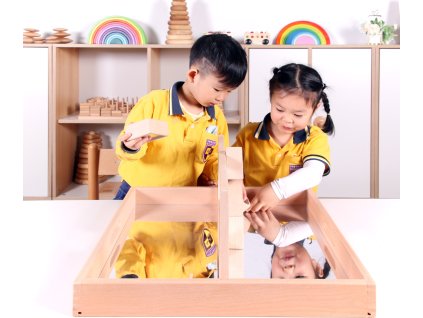 Mirror Tray Blocks Set