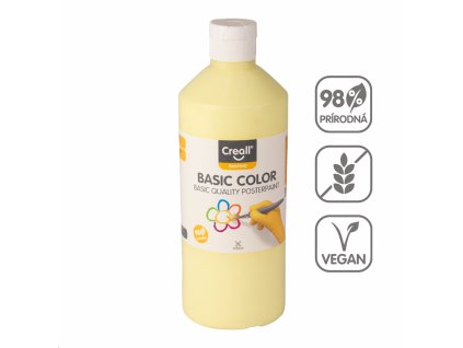Temperová farba500 ml - pastelovožltá