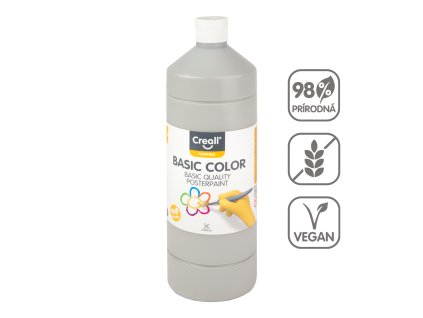 Temperová farba1000 ml - sivá