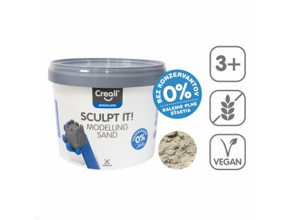 Modelovací piesok Sculpt it!, 3500 g, prírodný