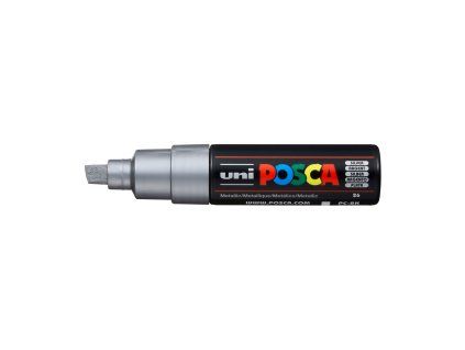 PC-8K marker, 8 mm, ezüst (26)