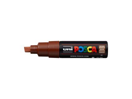 PC-8K marker, 8 mm, barna (21)