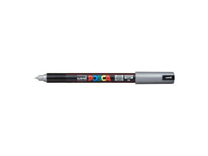 PC-1MR marker, 0,7 mm, ezüst (26)