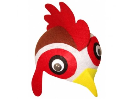 6157 Maska čiapka kohút