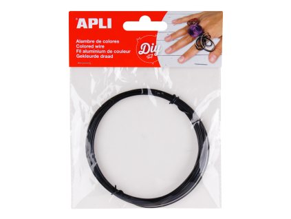 Modelovací drôt, 1,5 mm × 5 m, čierny