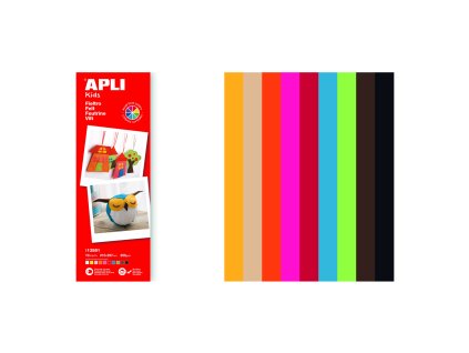 Filc, 210 × 297 mm, mix farieb - 10 ks