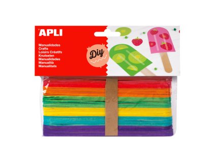 Nanukové drievka, 150 × 18 mm, mix farieb