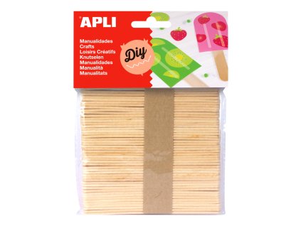 Nanukové drievka, 114 × 10 × 2 mm, prírodné