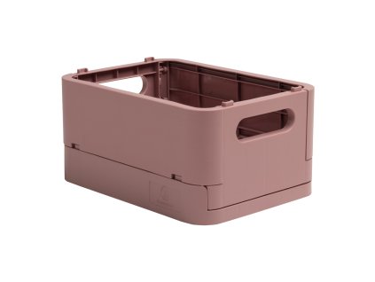 Smart case – skladací úložný box, recyklovaný PP, MINI, staroružový