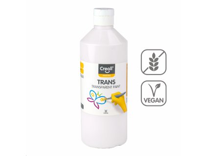 Transparentná Farba Trans, 500 ml, biela