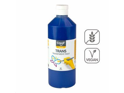 Átlátszó festék, 500 ml, kék