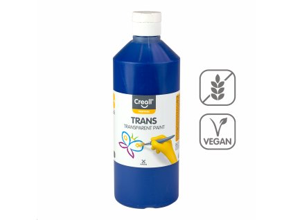 Transparentná Farba Trans, 500 ml, modrá