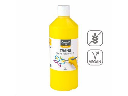 Átlátszó festék, átlátszó, 500 ml, sárga