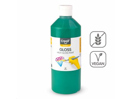 Farba s vysokým leskom Gloss, 500 ml, zelená