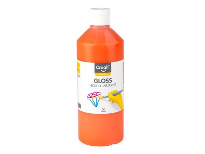 Farba s vysokým leskom Gloss, 500 ml, oranžová