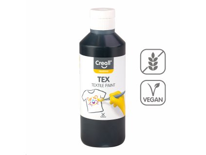 Textilná Farba TEX, 250 ml, čierna