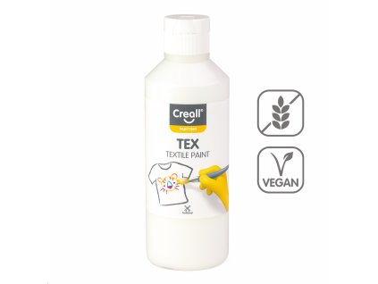 Textilná Farba TEX, 250 ml, biela