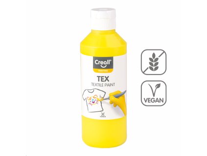 Textilná Farba TEX, 250 ml, žltá