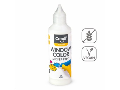 Farba na sklo Window color, 80 ml, biela