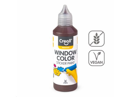 Farba na sklo Window color, 80 ml, hnedá