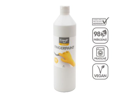 Prstová Farba, 750 ml, biela