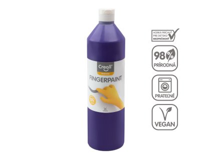 Prstová Farba, 750 ml, fialová