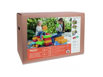 Cegly Budowlane z Kolami 30 el (1)