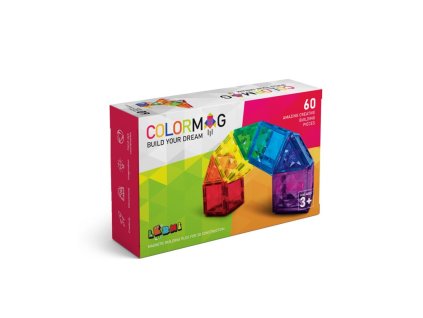 Magnetická stavebnica COLORMAG 60 - classic