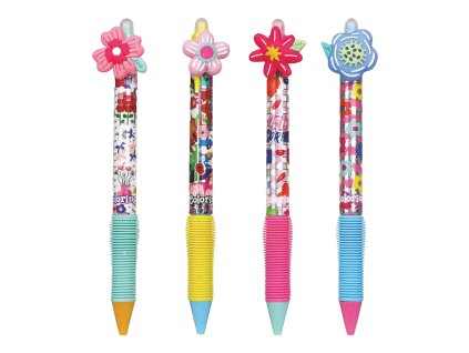 Gumovateľné pero Kvety