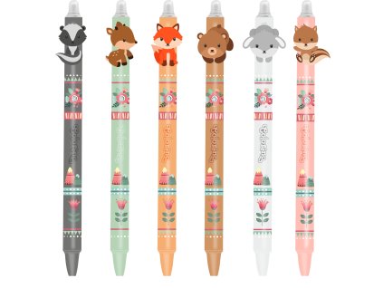 Gumovateľné pero Líštičky