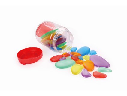 Rainbow senzorická sada kamienkov 36ks