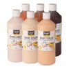 World6x tempera festékek 500 ml - színkeverék