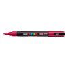 PC-3M marker, 0,9 - 1,3 mm, sötétpiros (14)