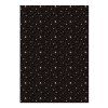 Kraft csomagolópapír tekercsben, fekete-fehér – 70 cm x 2 m, 5 féle minta