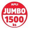 drevené tyčinky, Jumbo pack, 1 500 ks, mix farieb