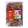 Drevené tyčinky, Jumbo pack, 1500 ks, 50 x 2 mm, mix farieb