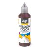 Farba na sklo Window color, 80 ml, hnedá