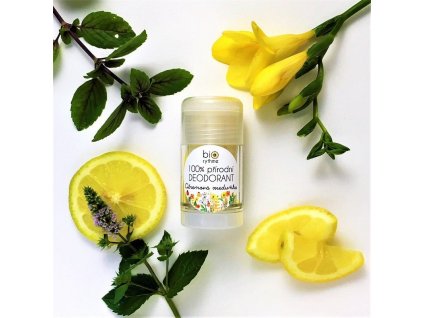 Velký přírodní deodorant  Citronová meduňka Biorythme