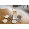 Dřevěné podtácky Nature Carved Coasters Bewooden