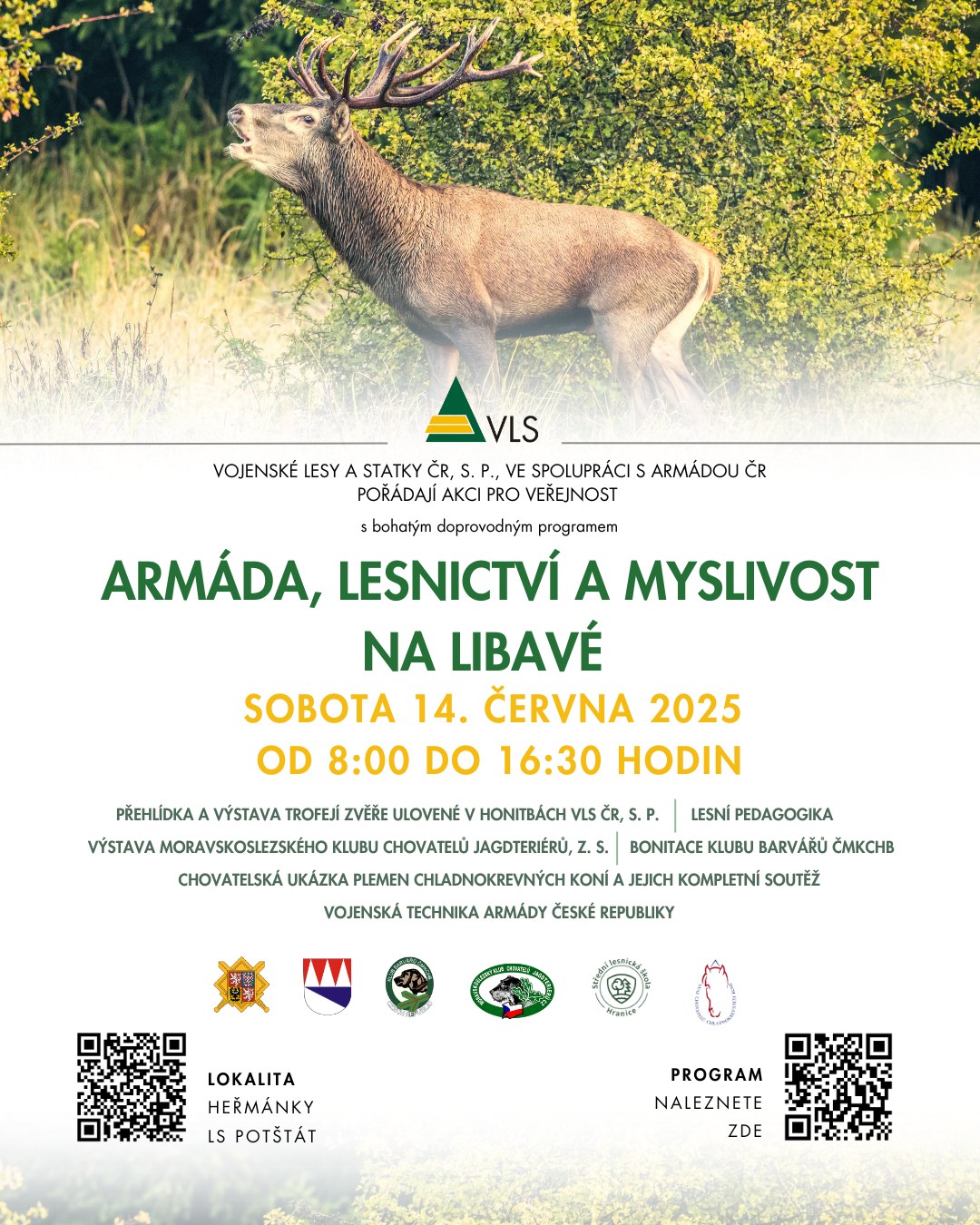 Armáda, lesnictví a myslivost na Libavé 14.6.2025