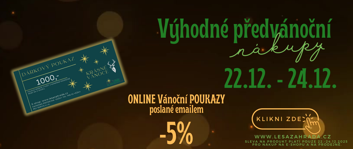 Předvánoční nákupy poukazy