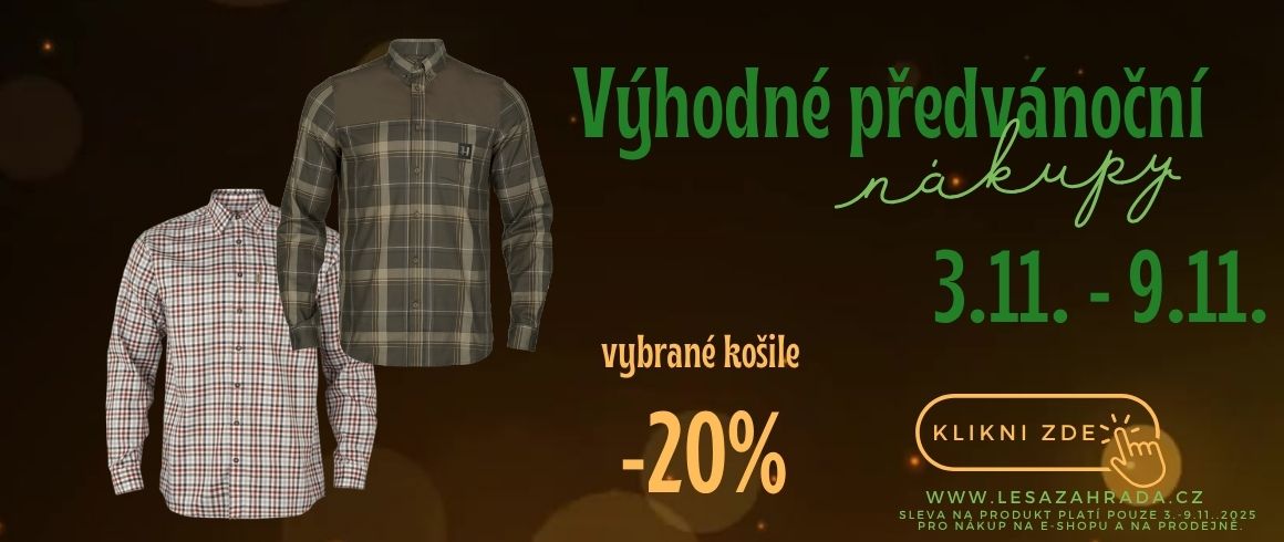 Předvánoční nákupy košile