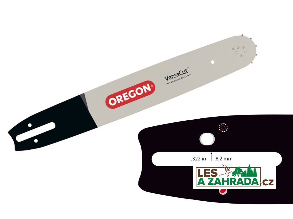 Přechodová vodící lišta OREGON VersaCut 16", .3/8", 1,5 mm
