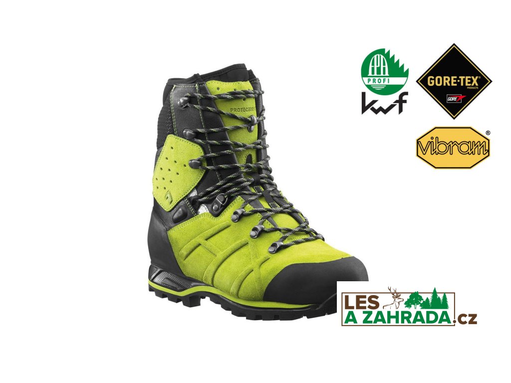 Protipořezová obuv HAIX Protector Ultra LimeGreen - UK 6.5 / EU 40